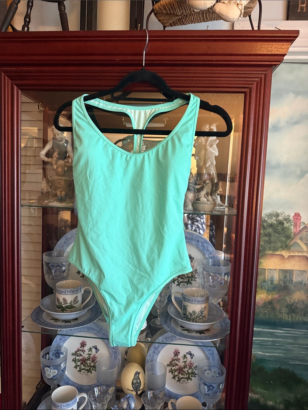 Victoria's Secret Mint Green One-Piece